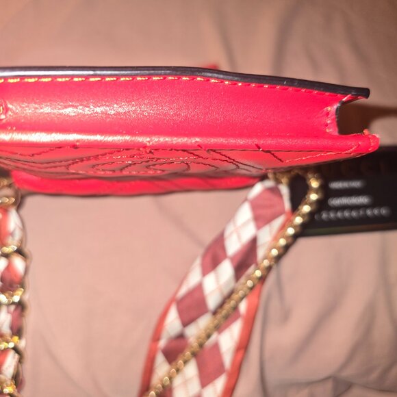 Gucci Red Marmont Mini Wallet NWOT Full Inclusion - Picture 7 of 10